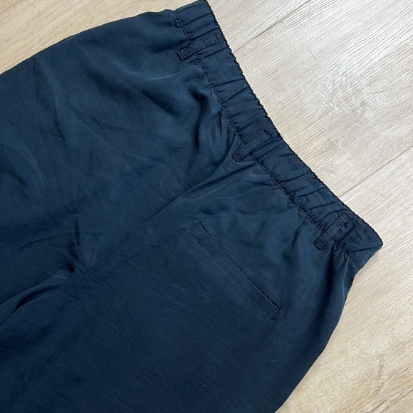 Free People Nothin' To Say Pleated Trousers in Black Size Medium 0965 - Picture 9 of 10